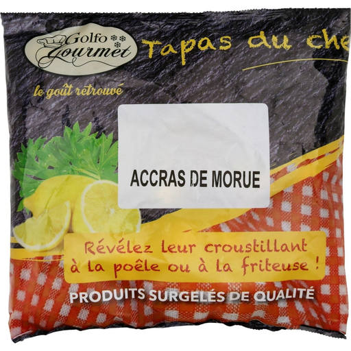 [3760114350206] GOLFO GOURMET Accras de morue 400 g