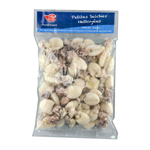 [3760114359933] GOLFO NUEVO Petites seiches nettoyées 800 g