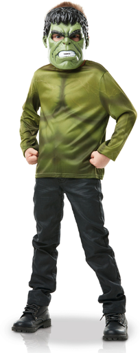 [0883028336531] RUBIE'S Hulk Top Costume + Mask le déguisement