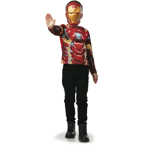 [0883028336586] MARVEL Iron Man Classic Top Costume + Mask le déguisement