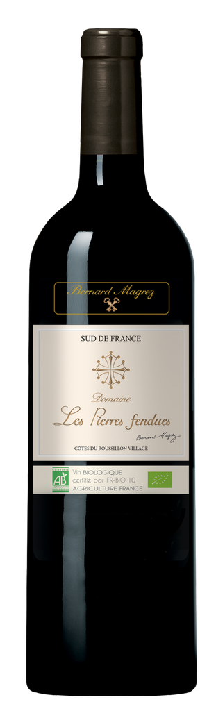VILLAGE Domaine Les Pierres Fendues BIO 2018 Côtes-du-Roussillon AOP Red Wine 75 cl