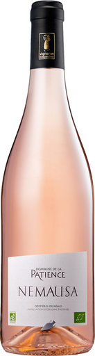 [3760119560044] DOMAINE DE LA PATIENCE Nemausa BIO 2020 Costières de Nîmes AOP Rosé 75 cl