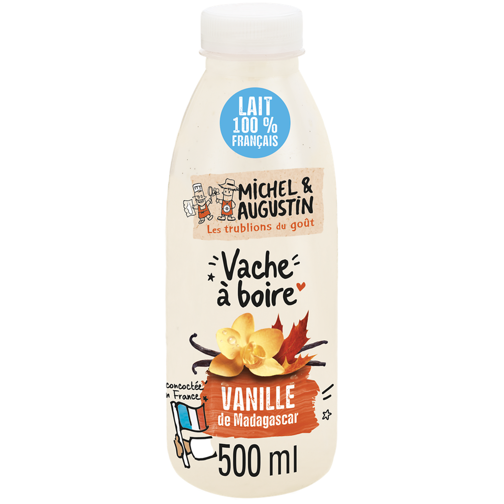 MICHEL ET AUGUSTIN Drinking Yogurt Madagascar Vanilla and Maple Syrup 250 ml