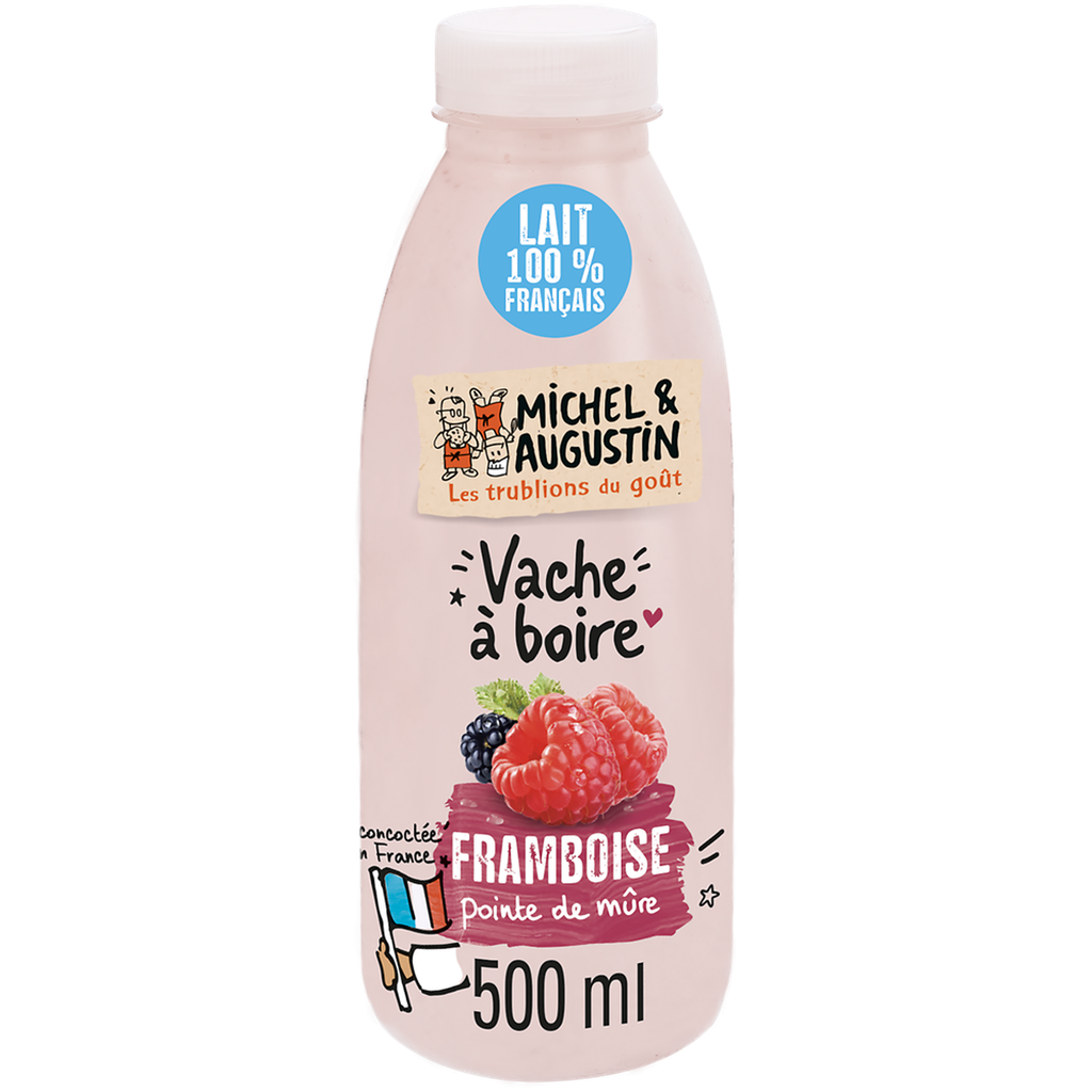 MICHEL ET AUGUSTIN Raspberry Drinking Yogurt 250 ml