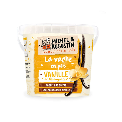 [3760122960947] MICHEL ET AUGUSTIN Madagascar Vanilla Yogurt 500 g