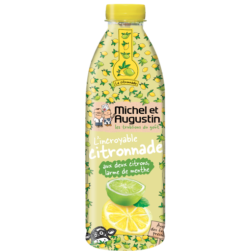 [3760122965638] MICHEL ET AUGUSTIN Limonada 2 Limões/Toque de Hortelã 1 L
