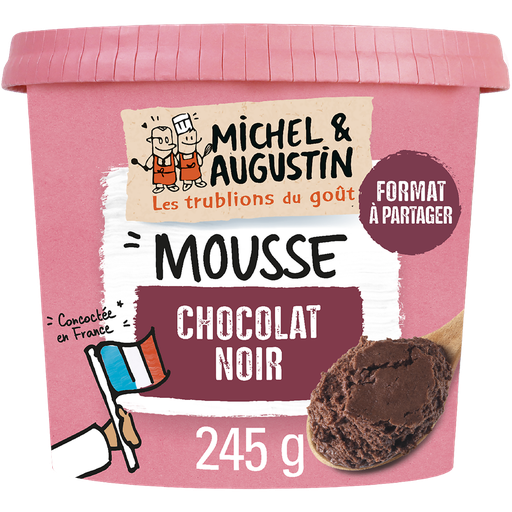 [3760122966000] MICHEL ET AUGUSTIN L'Incroyable Dark Chocolate Mousse 500 ml
