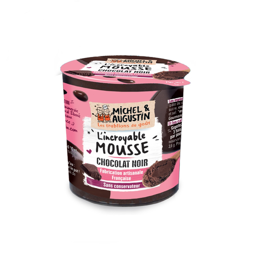 [3760122966048] MICHEL ET AUGUSTIN Dark Chocolate Mousse 70 g