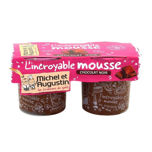 [3760122968868] MICHEL & AUGUSTIN L'Incroyable Chocolate Mousse 2x120ml