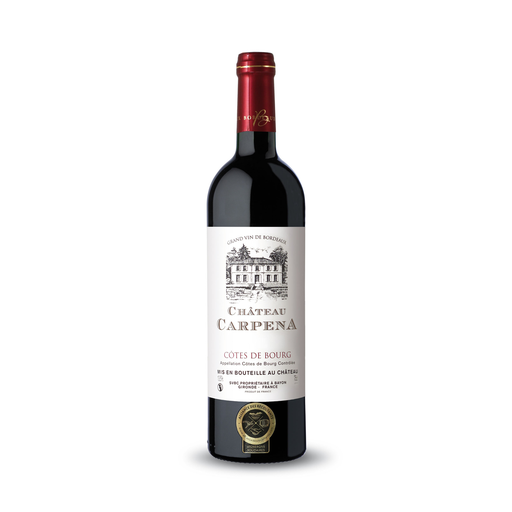 [3760123630993] CHATEAU CARPENA Vinho Tinto AOC Côtes de Bourg 75 cl