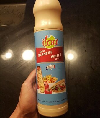 [3760124500530] ILOU Sauce Blanche 10 Squeez 860 g