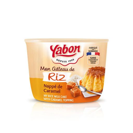 [3760128848874] YABON O meu arroz doce com cobertura de caramelo 420 g