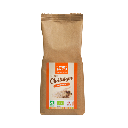 [3760130560689] MON FOURNIL Organic Gluten-Free Chestnut Flour 350 g