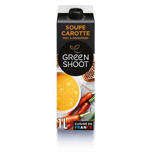 [3760132080376] GREENSHOOT Carrot Honey Ginger Soup 1 L