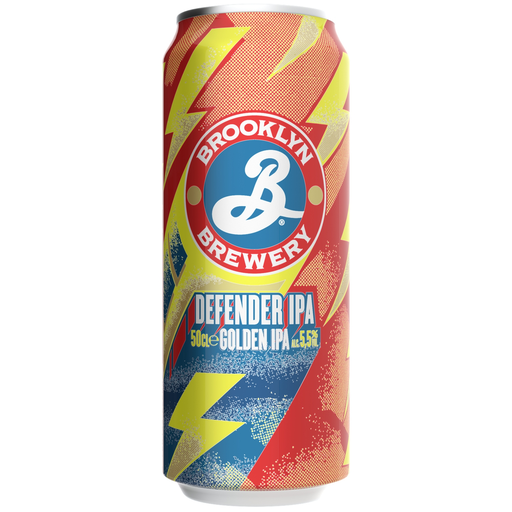 [3760135622009] BROOKLYN Cerveja Loira Defender IPA 5,5% 50 cl
