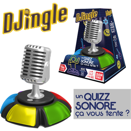[3760145062086] BANDAI Jogo de tabuleiro Djingle o jogo