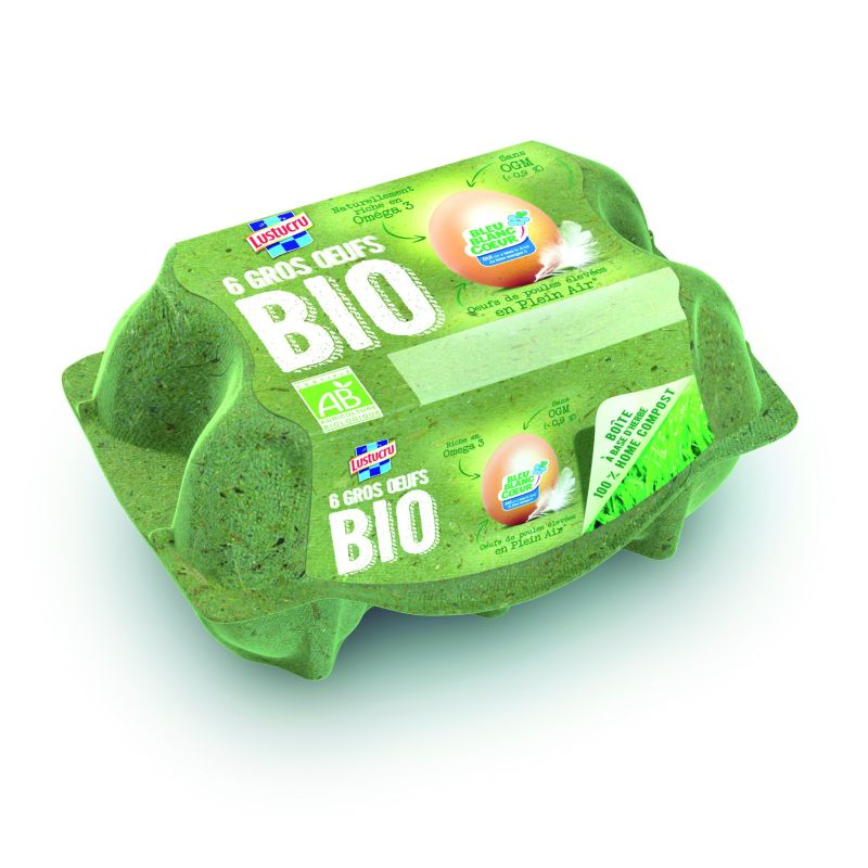 LUSTUCRU 6 Huevos Bio Grandes