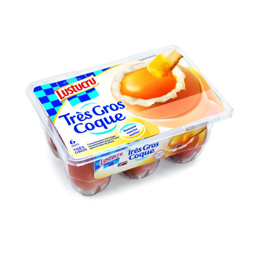 [3760150111359] LUSTUCRU Ovos Très Gros Coq 6 un