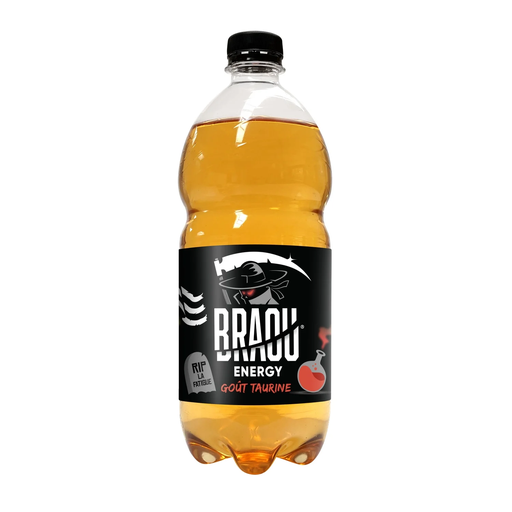 [3760153591486] BRAOU Energy Drink Taurine Flavor 1 L