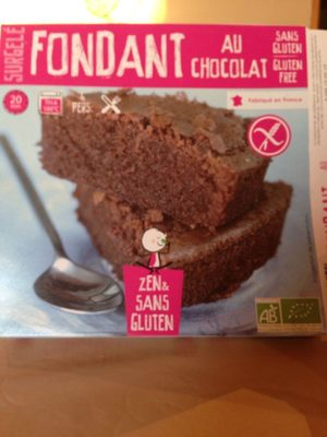 ZEN & SANS GLUTEN Fondant de Chocolate 400 g