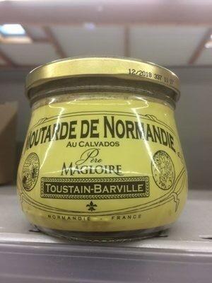 [3760155880410] TOUSTAIN-BARVILLE Moutarde Normande au Calvados 260 g