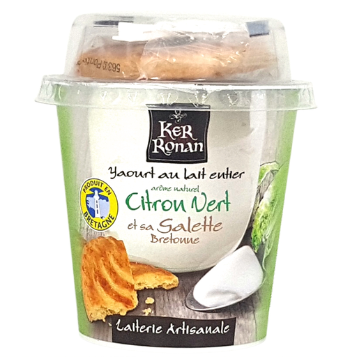 [3760176400833] KER RONAN Lime Yogurt 150 g