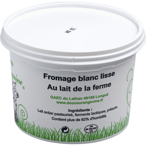 [3760182700026] D.ANG Smooth White Cheese 8% Fat, Douceur Angevine 500 g
