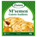 OUMMI M'semen torta hojaldrada 5 unidades 400 g