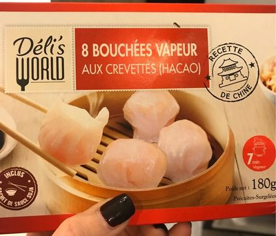 [3760184010802] DELI'S Bouchée Vapeur Hacao 180 g