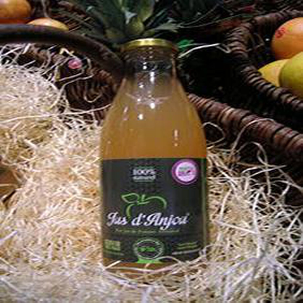 JUS ANJOU Zumo puro de manzana sin azúcar añadido 1L