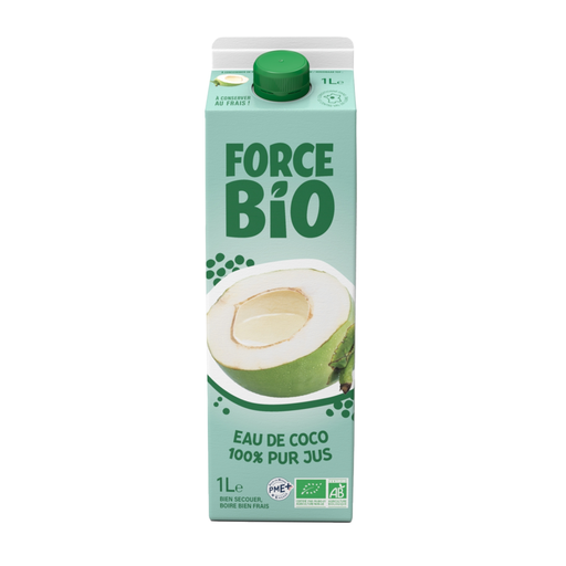 [3760186970227] FORCE BIO Organic Coconut Water 1 L