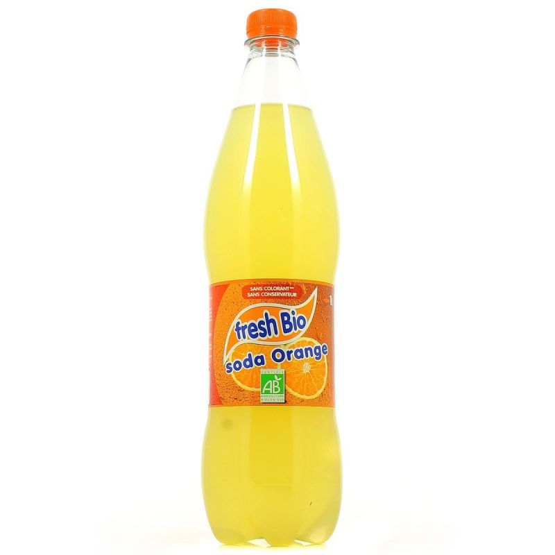 FORCE BIO Soda Orange Fresh 1 L