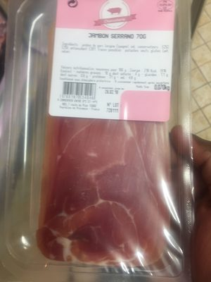 [3760187534046] FRAIS DEVAN Serrano Ham 6 Slices 80 g