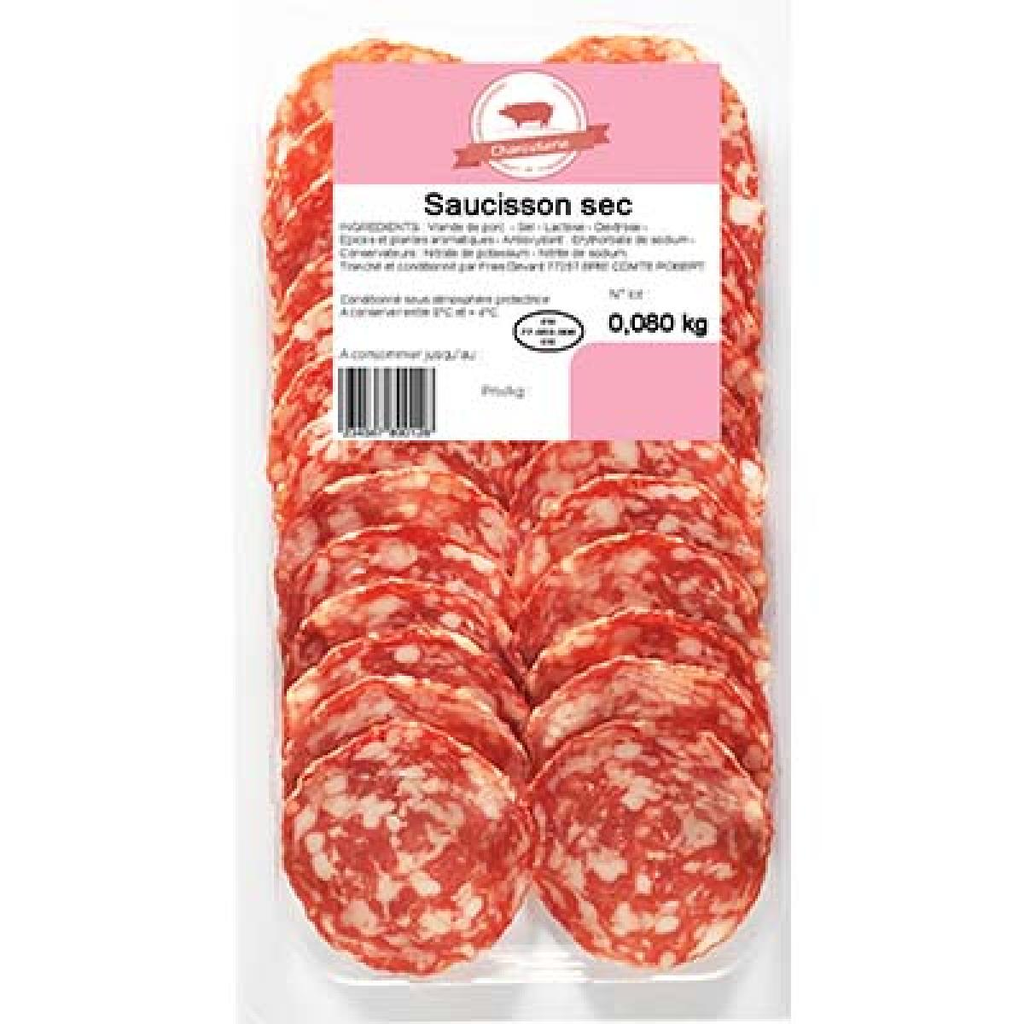 FRAIS DEVAN Sliced Dry Sausage 80 g
