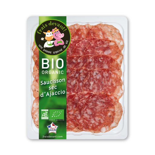 [3760187538921] FRAIS DEVANT Salpicão seco de Ajaccio bio 70 g