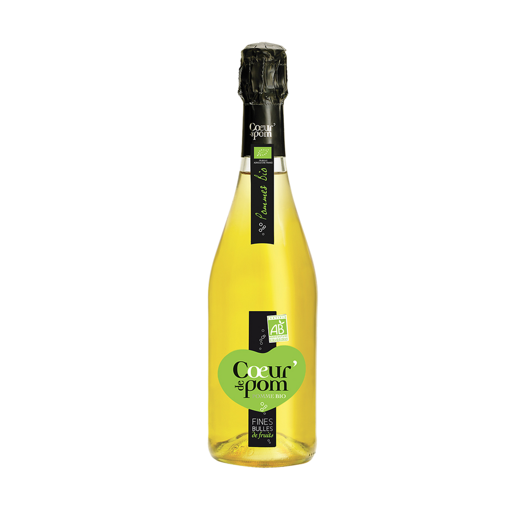 COEUR DE POM Fines Bulles Maçã Bio 75 cl