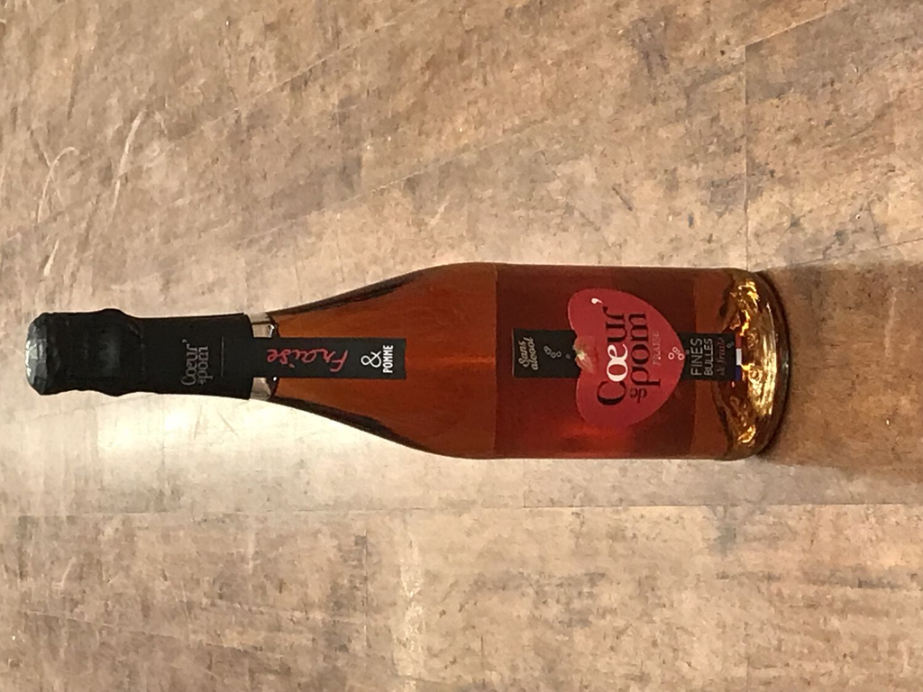 FRUITS Coeur de Pom' Espumante de Maçã e Morangos 75 cl