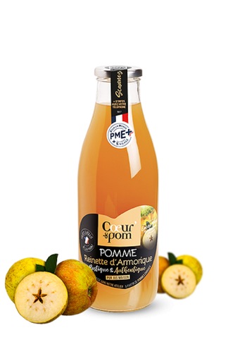 [3760195902653] COEUR POM Apple Juice Reinette d'Armorique 1 L