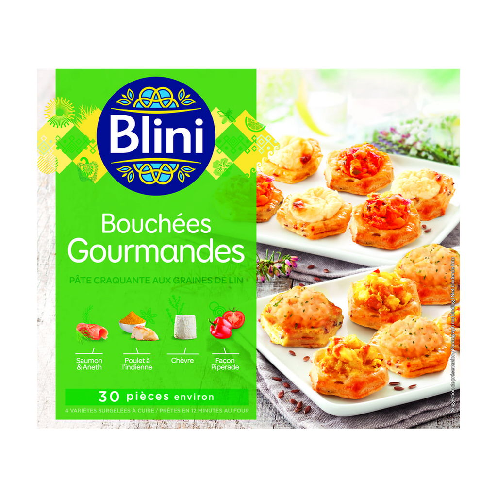 BLINI Les bouchées gourmandes 30 piezas 300 g