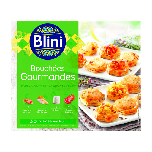 [3760197633036] BLINI Les bouchées gourmandes 30 piezas 300 g