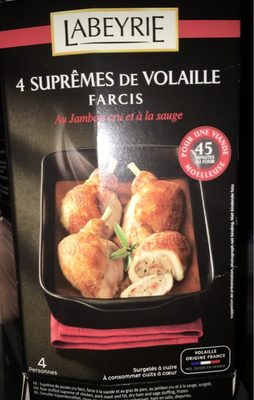 [3760197635054] LABEYRIE Suprême de Volaille Farci 1kg