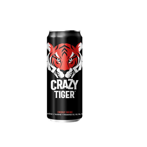 [3760205598654] CRAZY TIGER Energy Drink caffeine/taurine/vitamins 50 cl
