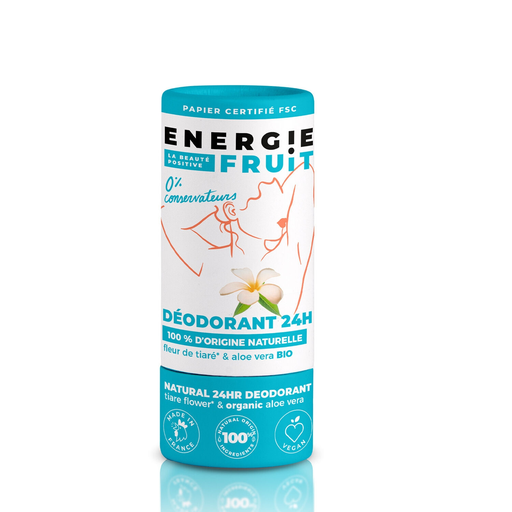 [3760207117297] ENERGIE FRUIT Déodorant Baume Fleur de Tiaré et Aloé Véra 50g