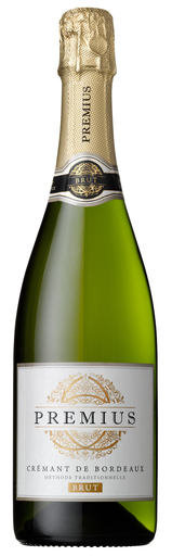 [3760207185920] PREMIUS Crémant de Bordeaux AOP Brut 75 cl