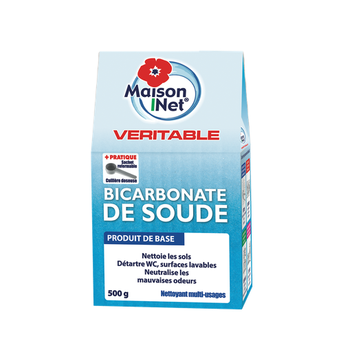 [3760216980080] MAISON NET Nettoyant en poudre bicarbonate de soude 500 g