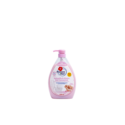 [3760216981155] MAISON NET Lavavajillas concentrado para pieles sensibles 1 L