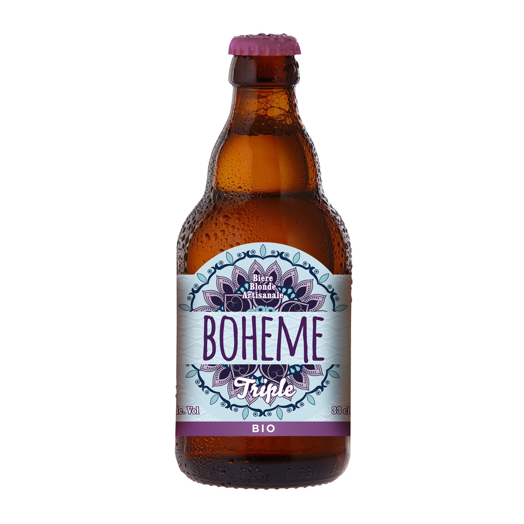 BOHEME Blonde Triple Organic Beer 33 cl