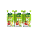CIDOU Pur jus de pomme pêche poire bio 3 x 20 cl