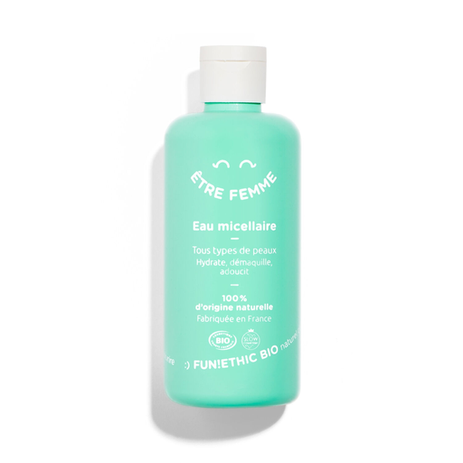 [3760226800583] FUN!ETHIC Agua Micelar Hidrata Desmaquilla Suaviza Être Femme Bio 250 ml
