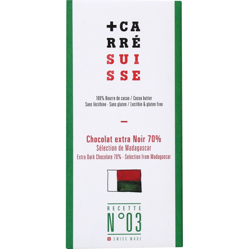 [3760231780023] CARRE SUISSE Dark Chocolate Bar 70% 100 g